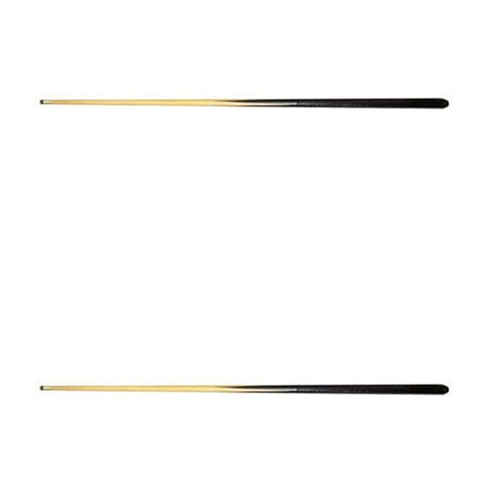 Mitchell Maverick 1-Piece Cue 36" 11mm Screw in Tip Painted Butt Billiards (2 Pack)