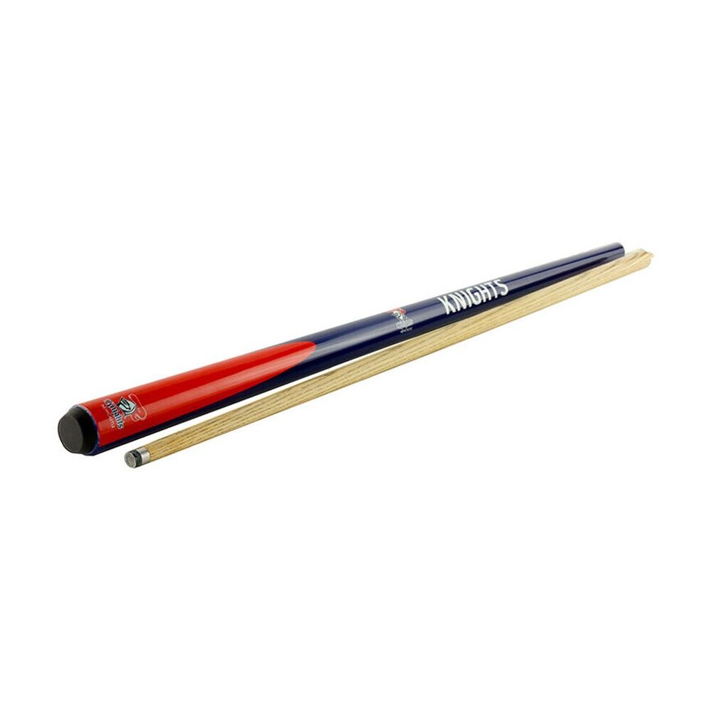 NRL 2-Piece Cue Knights 57 inch Ash Shaft 10mm Elkmaster Tip Pool/Billiards — image 2