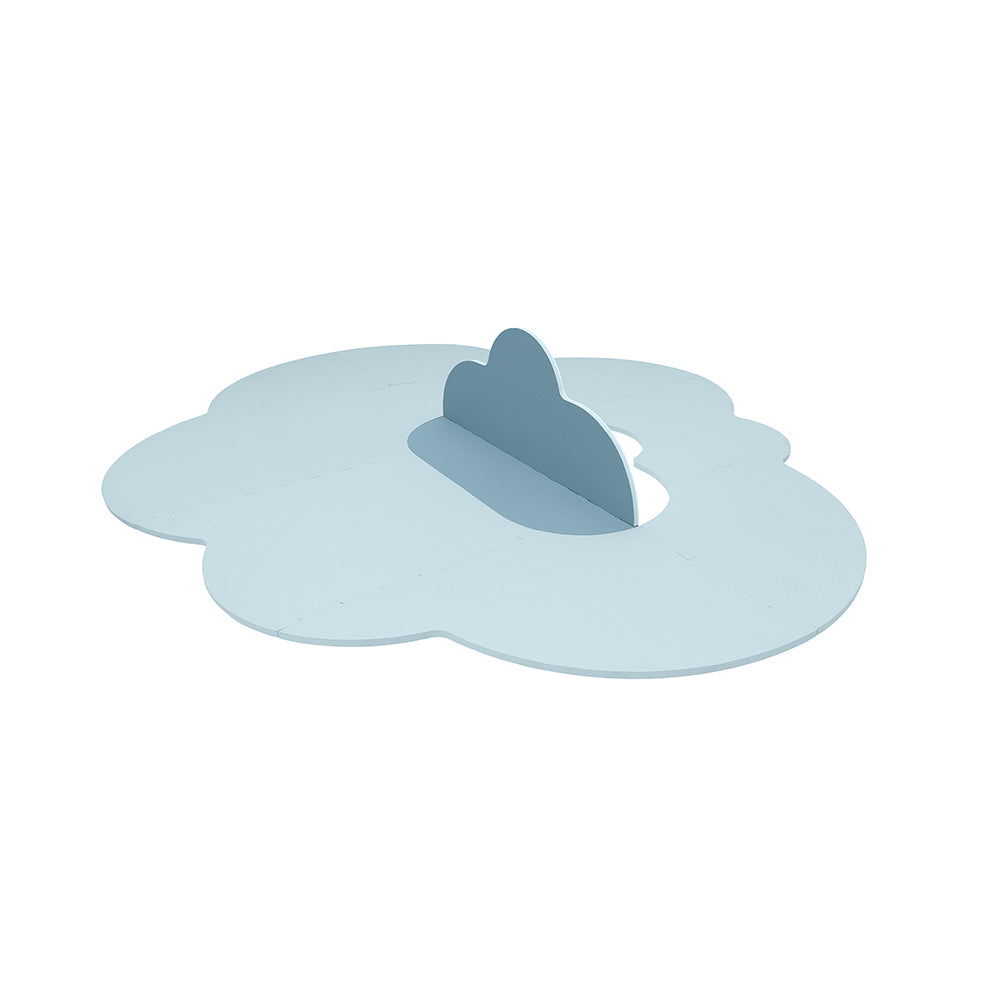 Quut Head in the Clouds 175cm Playmat Floor Mat Large for Kids/Baby Dusty Blue — image 2