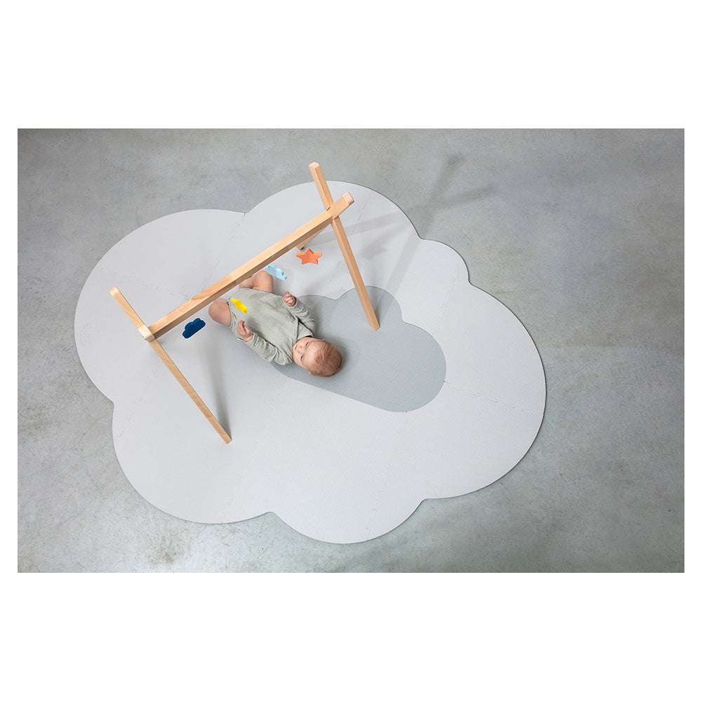 Quut Head in the Clouds 175cm Playmat Floor Mat Large for Kids/Baby Pearl Grey — image 7