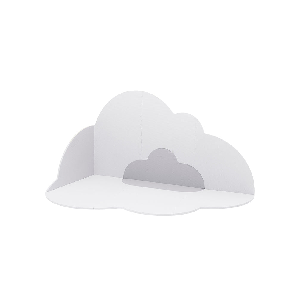 Quut Head in the Clouds 175cm Playmat Floor Mat Large for Kids/Baby Pearl Grey — image 2