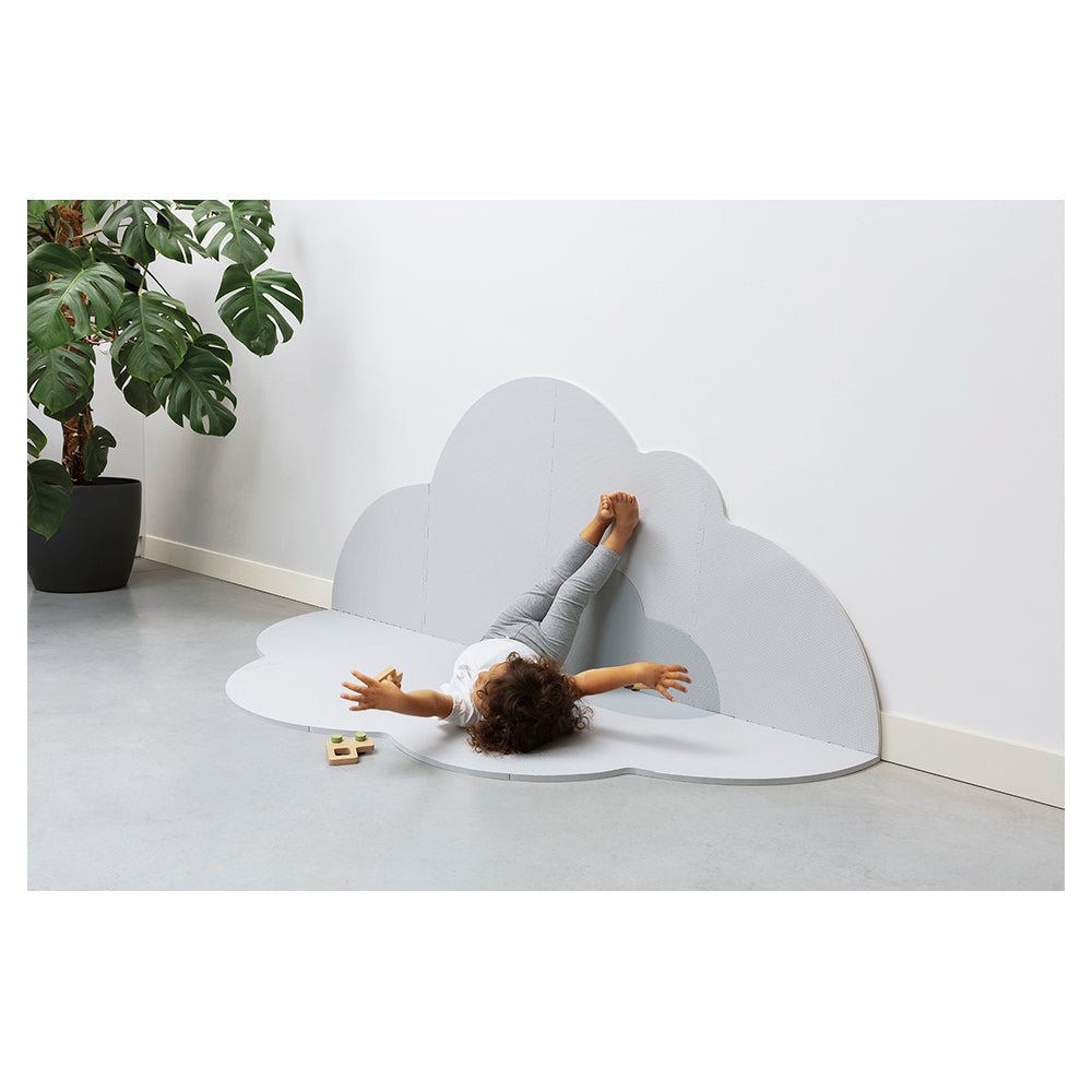Quut Head in the Clouds 175cm Playmat Floor Mat Large for Kids/Baby Pearl Grey — image 4