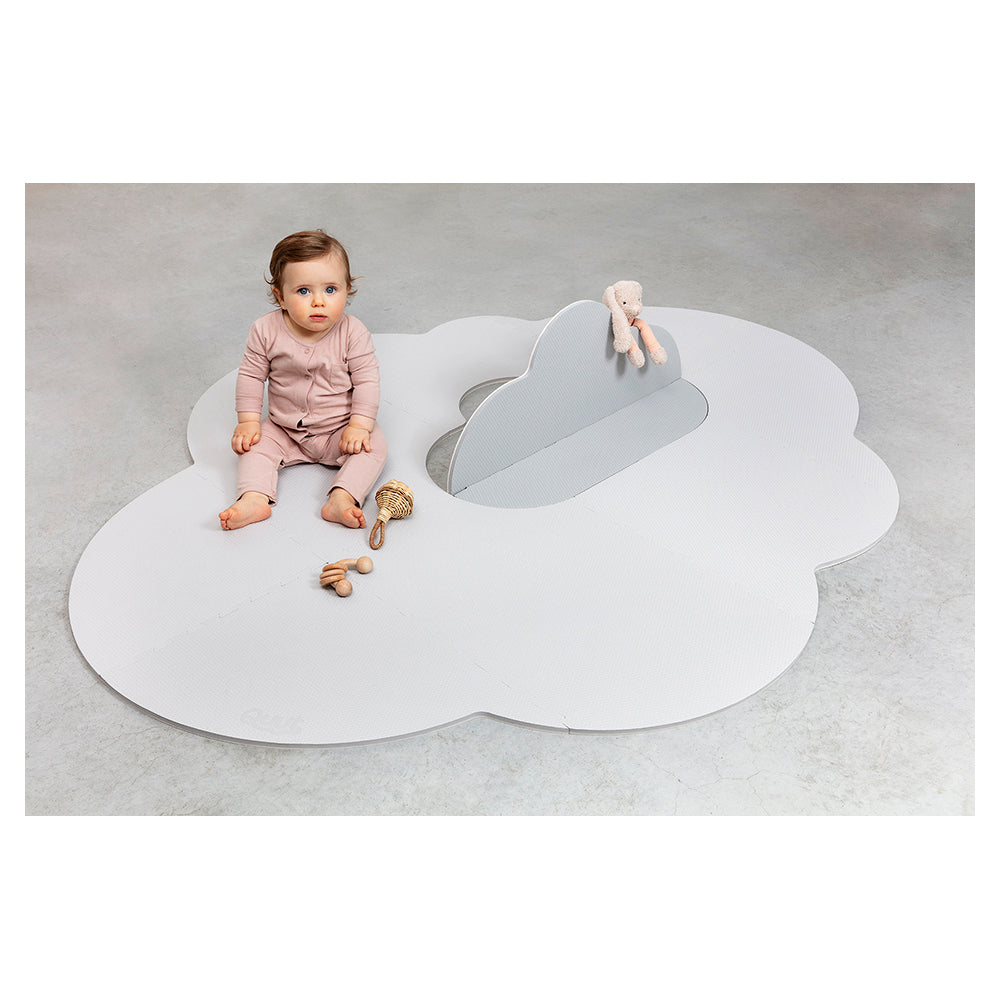 Quut Head in the Clouds 175cm Playmat Floor Mat Large for Kids/Baby Pearl Grey — image 8