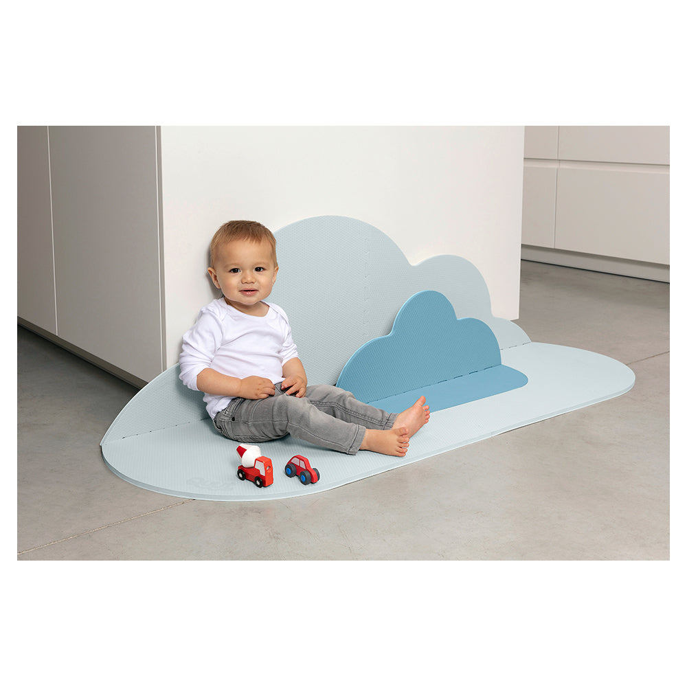 Quut Head in the Clouds 145cm Playmat Floor Mat Small for Kids/Baby Dusty Blue — image 3