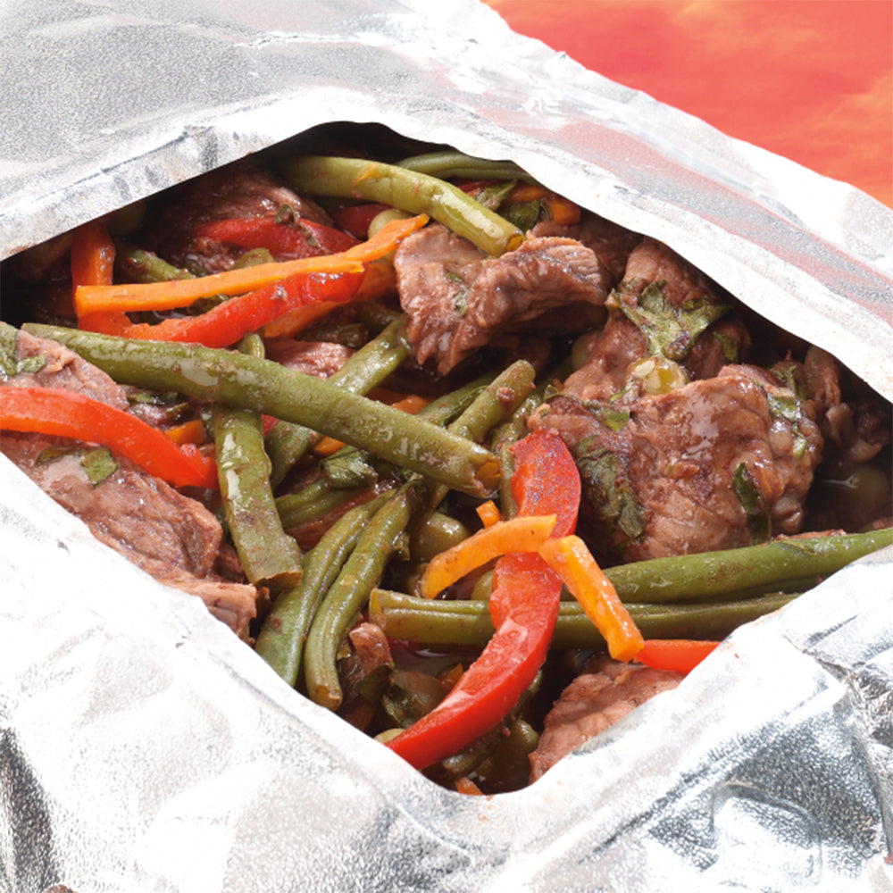 Qbag Aluminium Foil Cooking Bags Steam/Roasting Oven Pouch 21x30cm Medium (3 Pieces) — image 3
