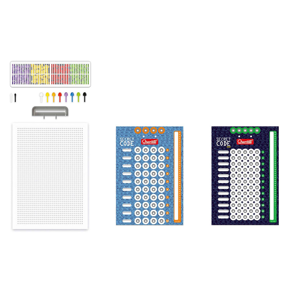 Quercetti Codice Segreto Secret Code Kids Peg Board Educational Play Game 7y+