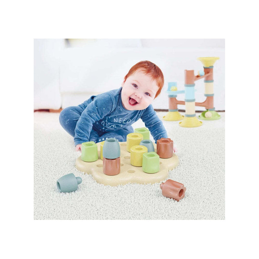 Quercetti Bio Plastic Chunky Peggy Kids/Children Fun Educational Toy 1-4y (13 Pieces) — image 3