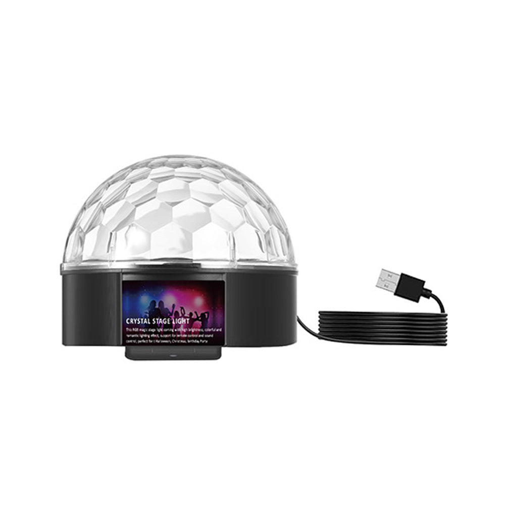 Sansai USB Powered Portable Multi-Feature LED Crystal Party Stage Light (2 Pack) — image 3