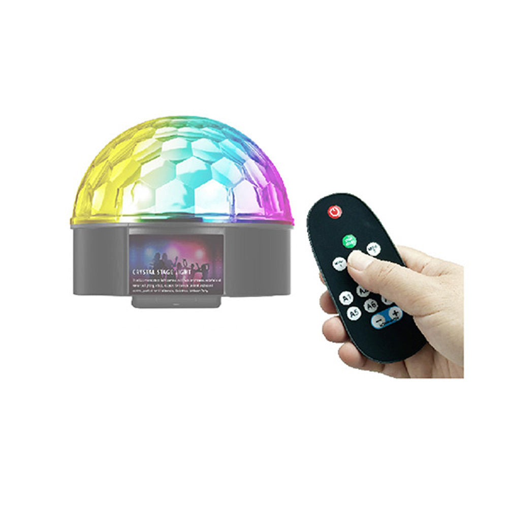 Sansai USB Powered Portable Multi-Feature LED Crystal Party Stage Light (2 Pack) — image 4