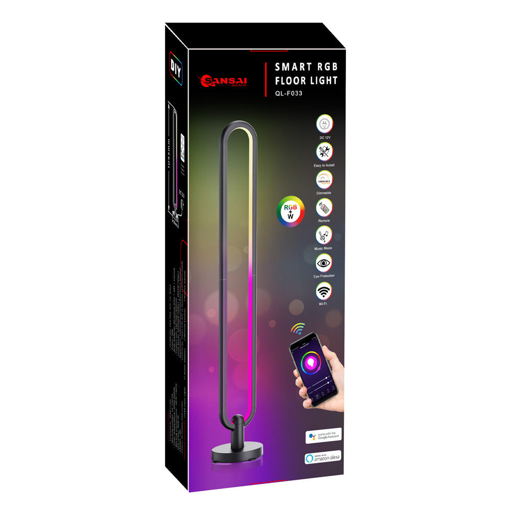 Sansai Smart RGB/White Floor LED Light/Lamp 1.05m Home Decor/Decoration/Lighting — image 6