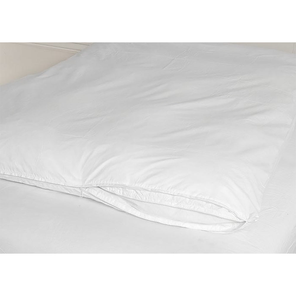Jason Commercial King Bed Micro Fresh Quilt/Doona Protector 240x210cm 90GSM