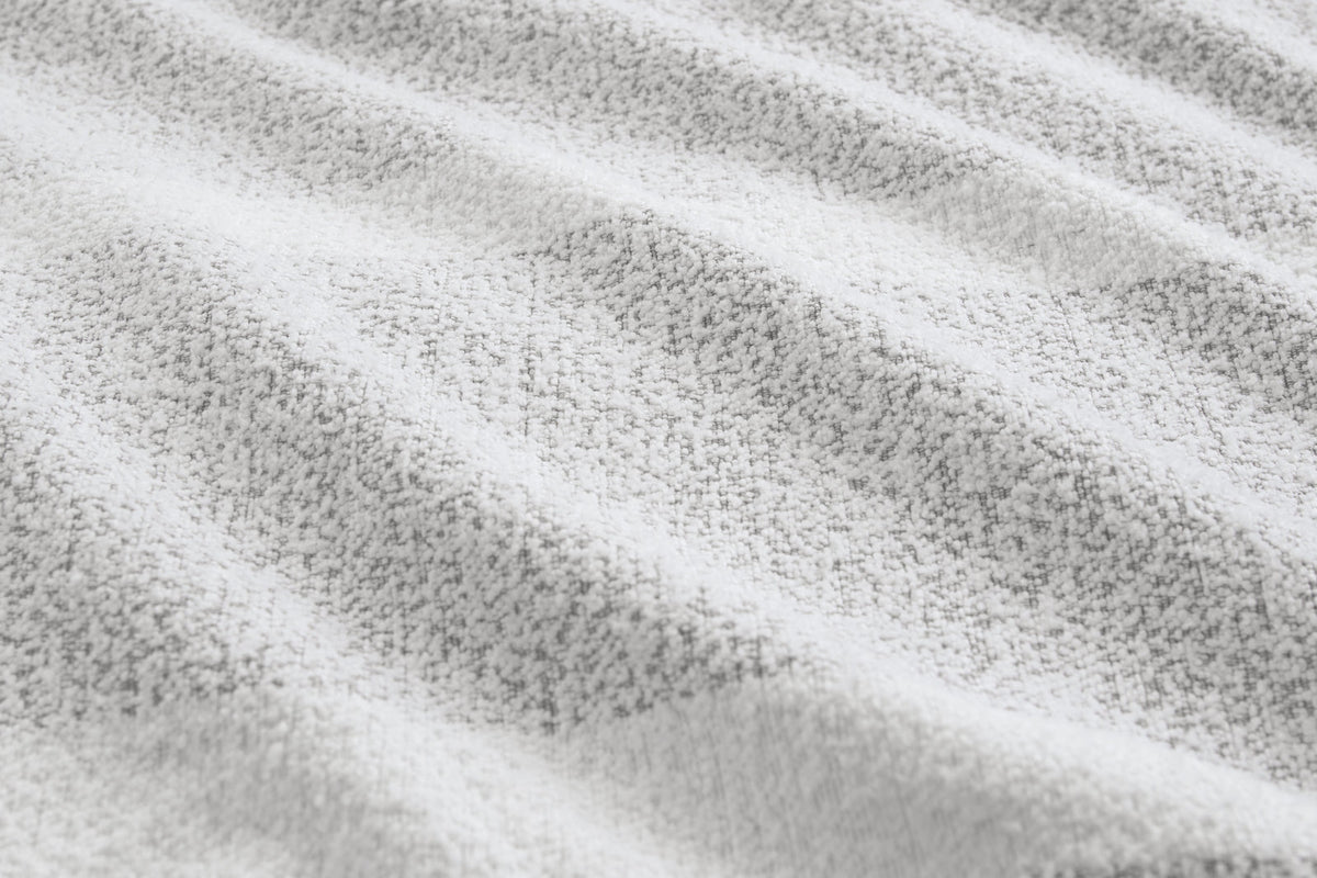Ardor Boudior Queen Bed Liam Chenille Striped Pillowcase Quilt Cover Set Grey — image 3