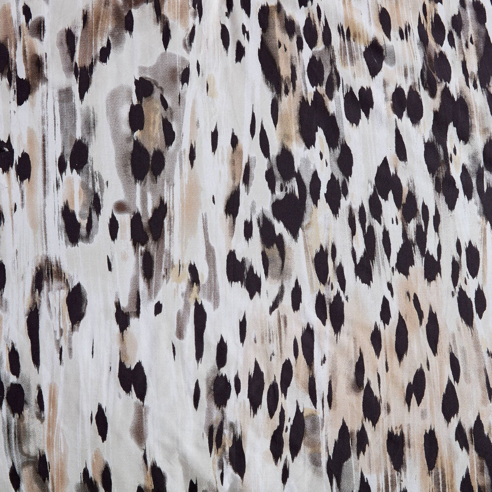 Kenneth Cole Queen Brown Leopard Print Cotton Quilt Cover Home Bedding Set — image 3