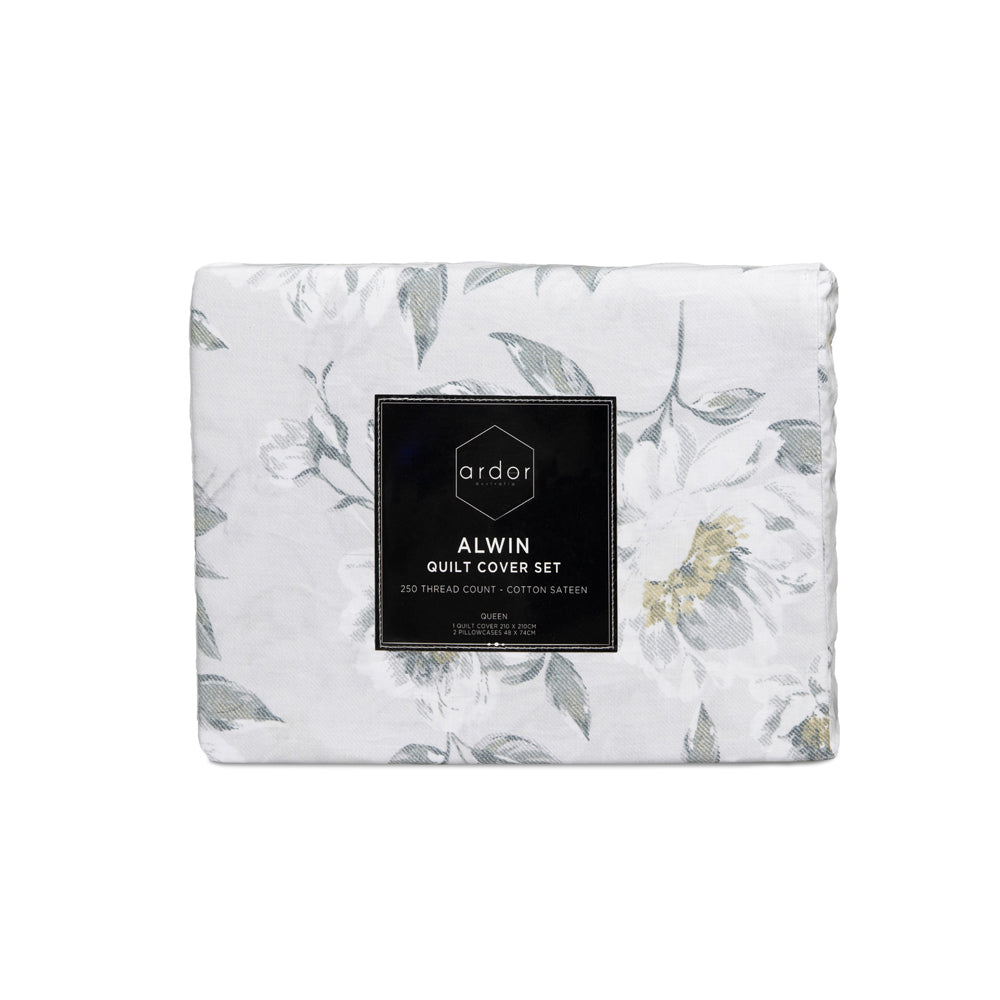 Ardor Alwin Quilt Cover Set Cotton Home Bedding — image 3