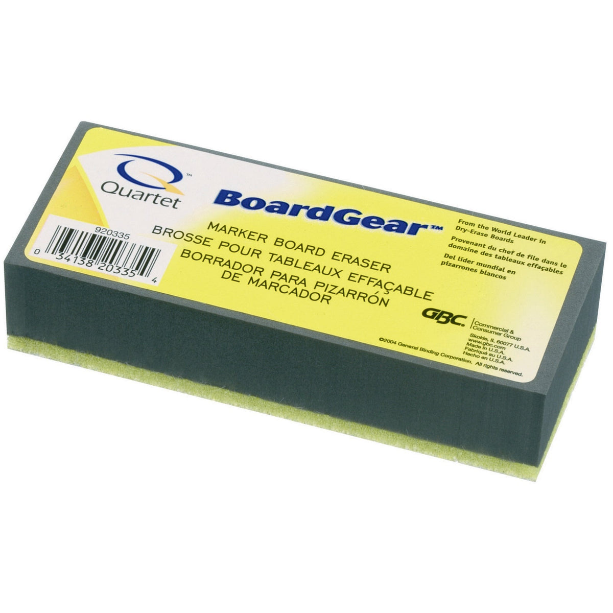 Quartet Washable Eraser Marker Ink Cleaner For Home/Office Dry-Erase Whiteboard