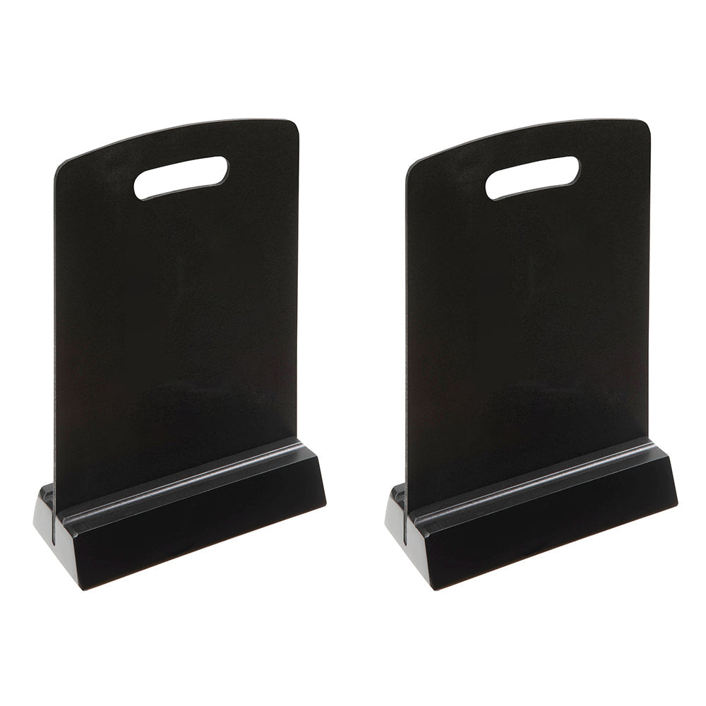 Quartet Double-Sided A5 Menu Chalkboard Cafe/Restaurant Tabletop Sign Board (2 Pack)