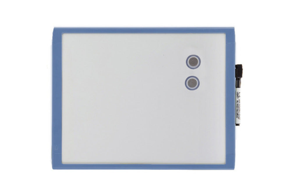 Quartet 36cm Blue Wall Mountable Magnetic Whiteboard w Marker/Magnet Home Office — image 2