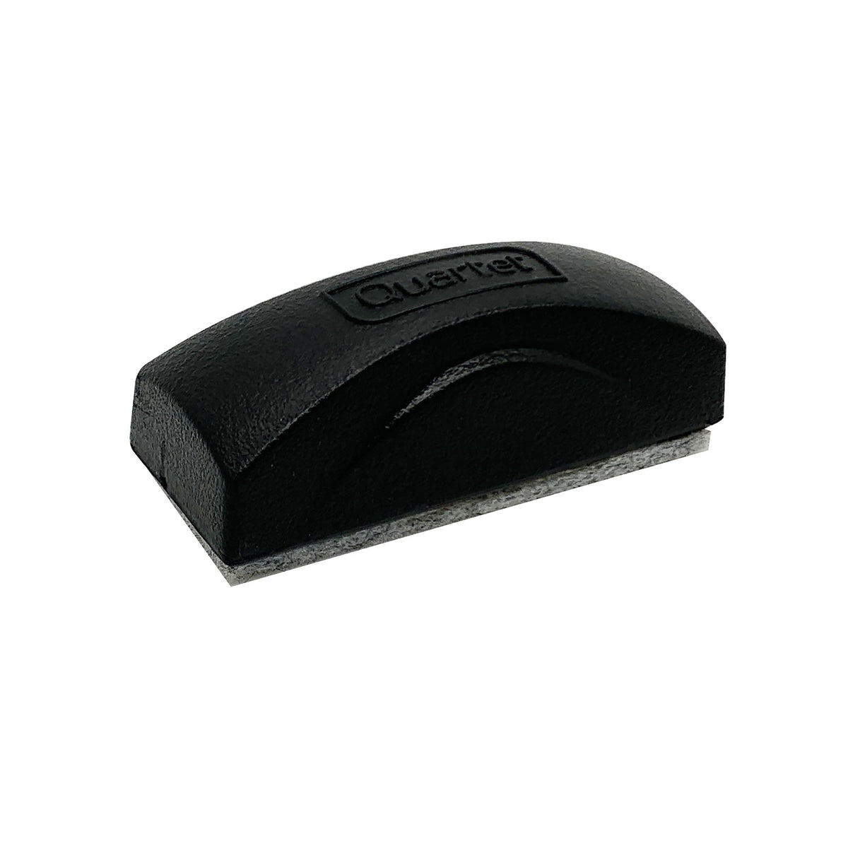 Quartet Slim Mini Magnetic Quick Eraser Cleaner For Small Dry-Erase Boards Black