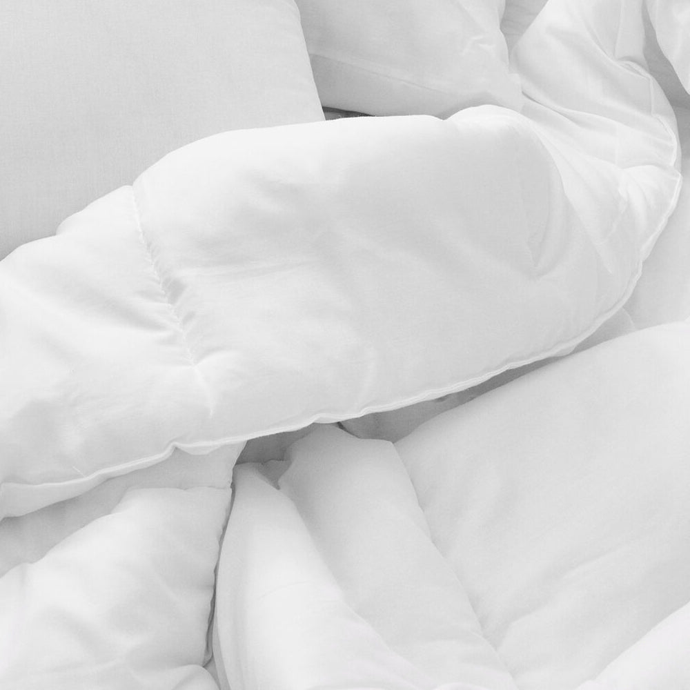 Dickies King Bed Home Bedding Washable Hygienic Anti-Microbial Quilt Cover White — image 2