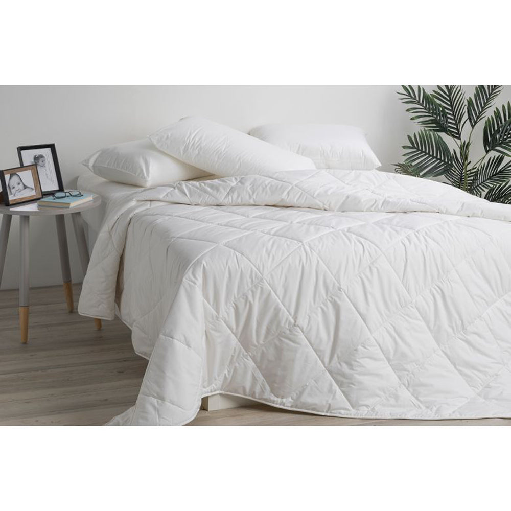 Jason Double Bed Washable Sleep Quilt/Doona Australian Wool Winter Weight 500GSM — image 2