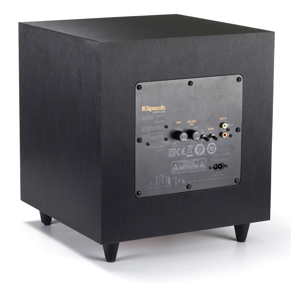 Klipsch R-8SW Active Subwoofer Speaker 150W 8" Down-Firing Sub — image 3