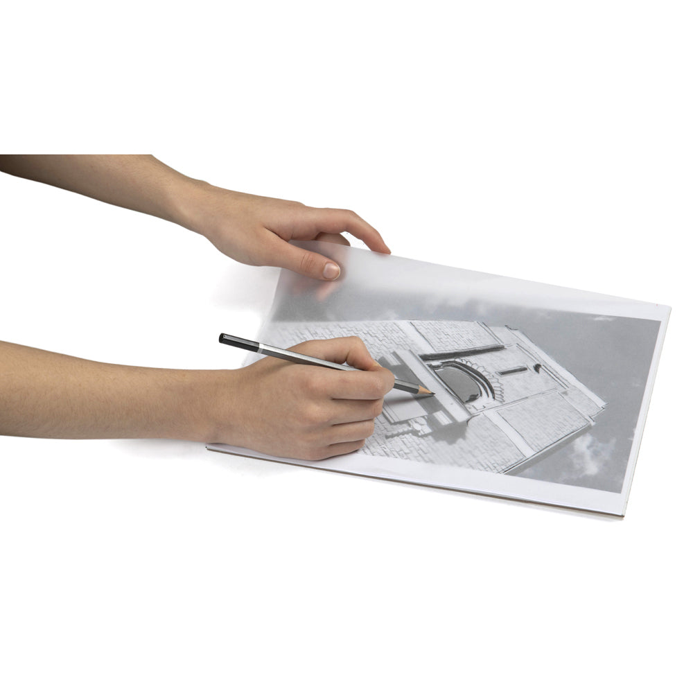Derwent Academy Art/Craft Tracing Paper Pad A4 Portrait Orientation 25 Sheet (2 Pack)