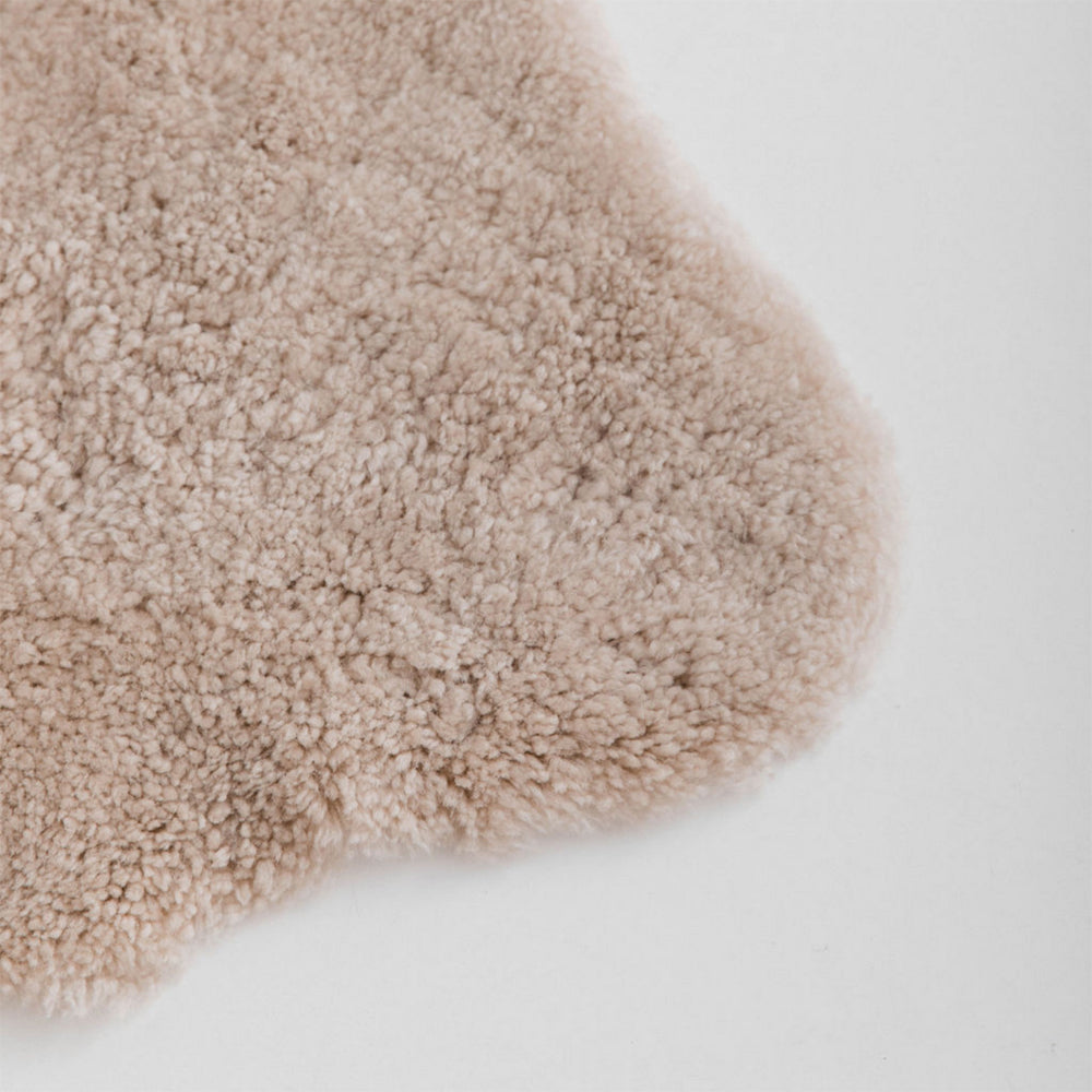 Huxford Grove The Kingston Sheepskin Double Area Rug Home/Room Decor Oatmeal — image 2
