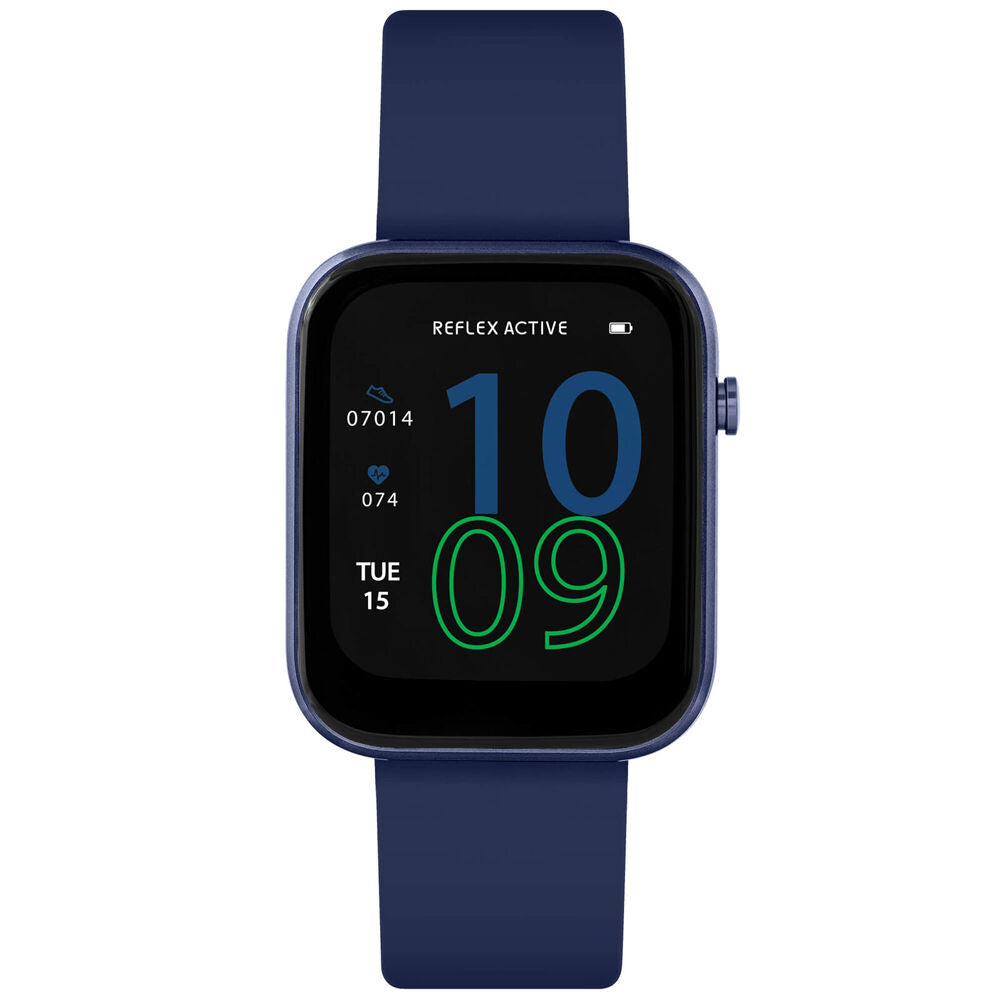 Reflex Active Series 12 Smart Watch w/ Silicone Straps iPhone/Android Navy