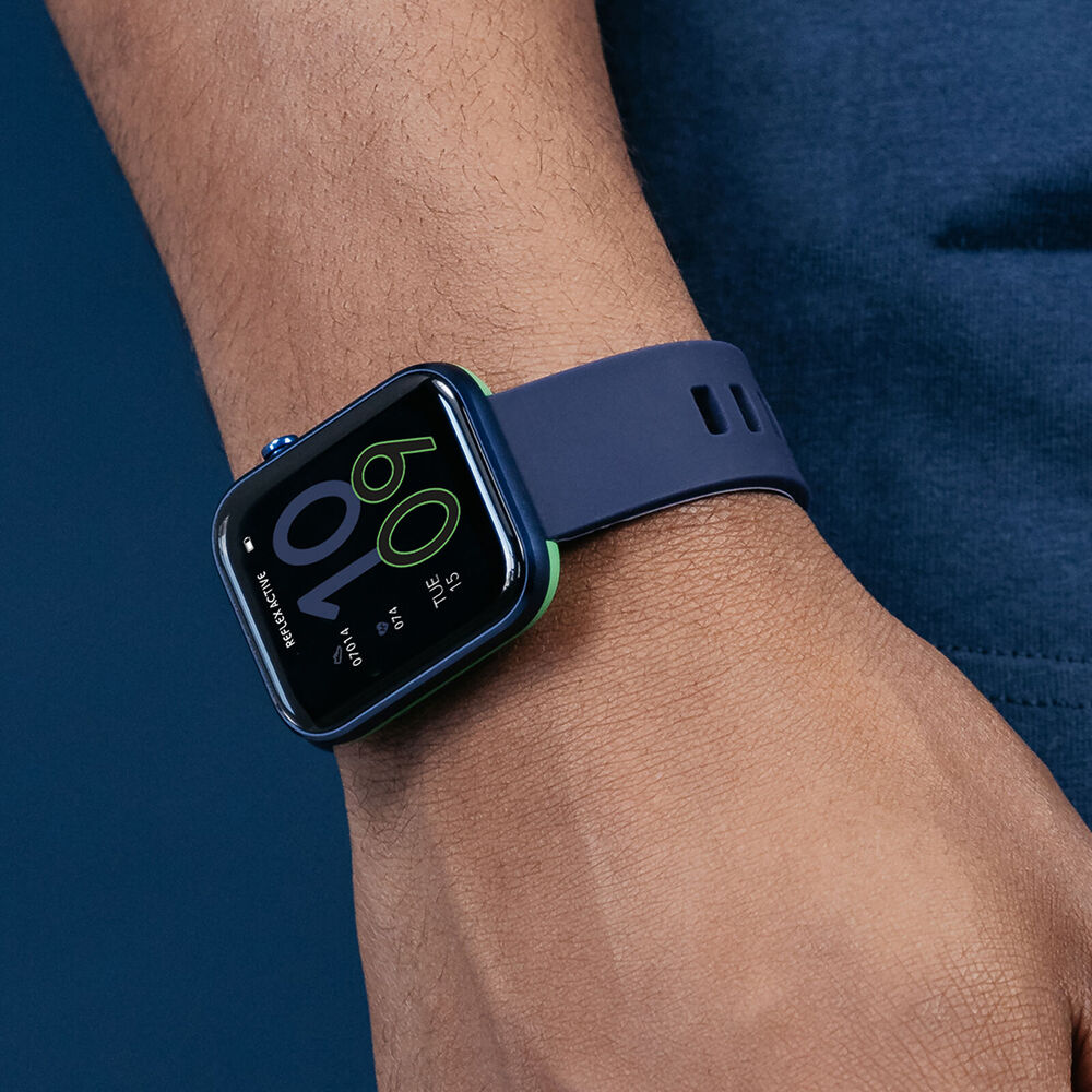 Reflex Active Series 12 Smart Watch w/ Silicone Straps iPhone/Android Navy — image 3