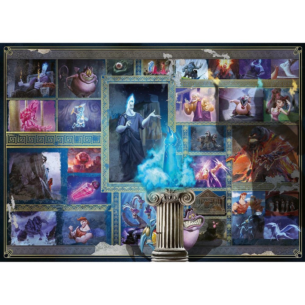 Ravensburger Villainous Hades Disney Family Jigsaw Puzzle Piece Set (1000 Pieces)