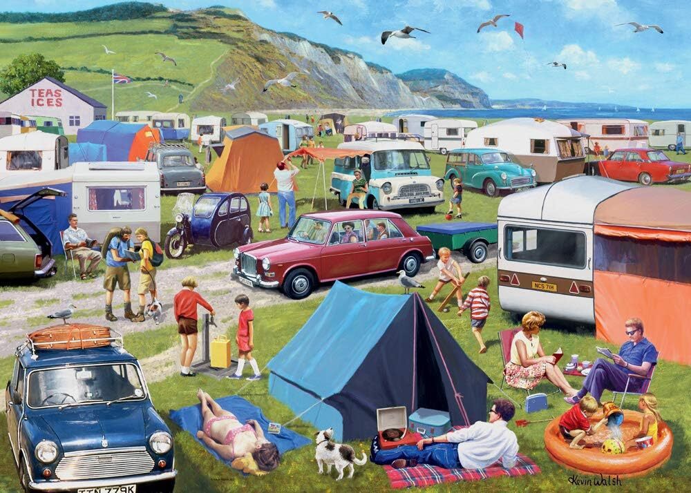Ravensburger Leisure Days 5 Camping Caravanning Family Jigsaw Puzzle (1000 Pieces) — image 2