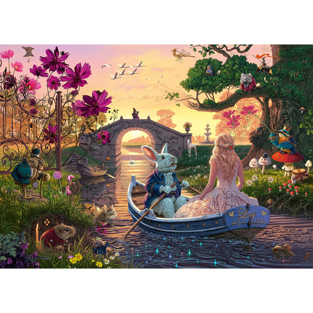 Ravensburger Enchant Lands Look & Find Family Jigsaw Puzzle 70x50cm (1000 Pieces)