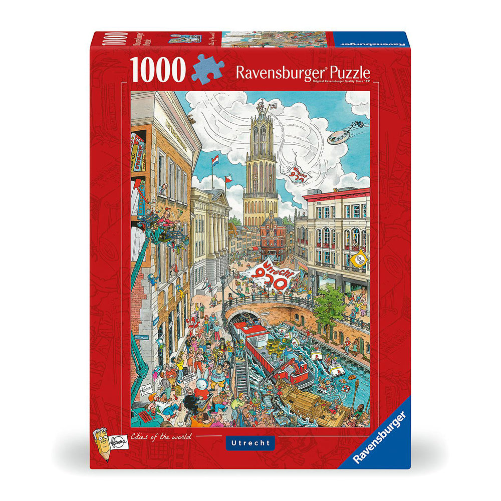 Ravensburger Utrecht Landscape Art Family Jigsaw Puzzle Set (1000 Pieces)