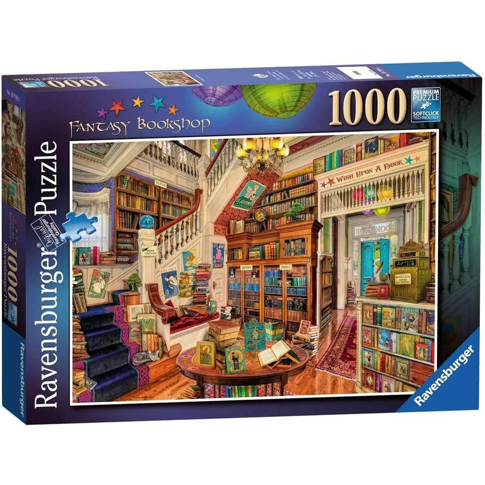 Ravensburger The Fantasy Bookshop Jigsaw Puzzle (1000 Pieces)