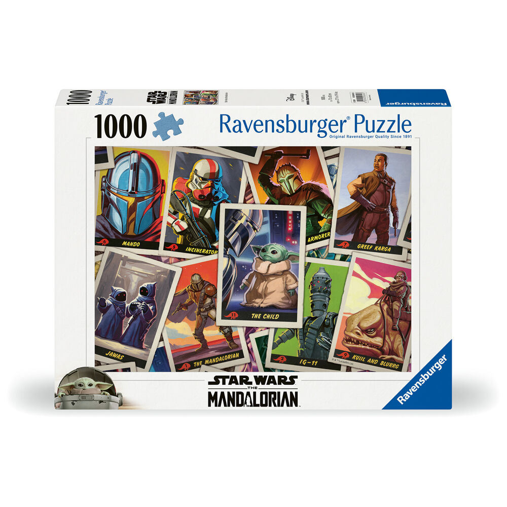 Ravensburger SW Star Wars Mandalorian Jigsaw Puzzle Game 70x50cm 14y+ (1000 Pieces)