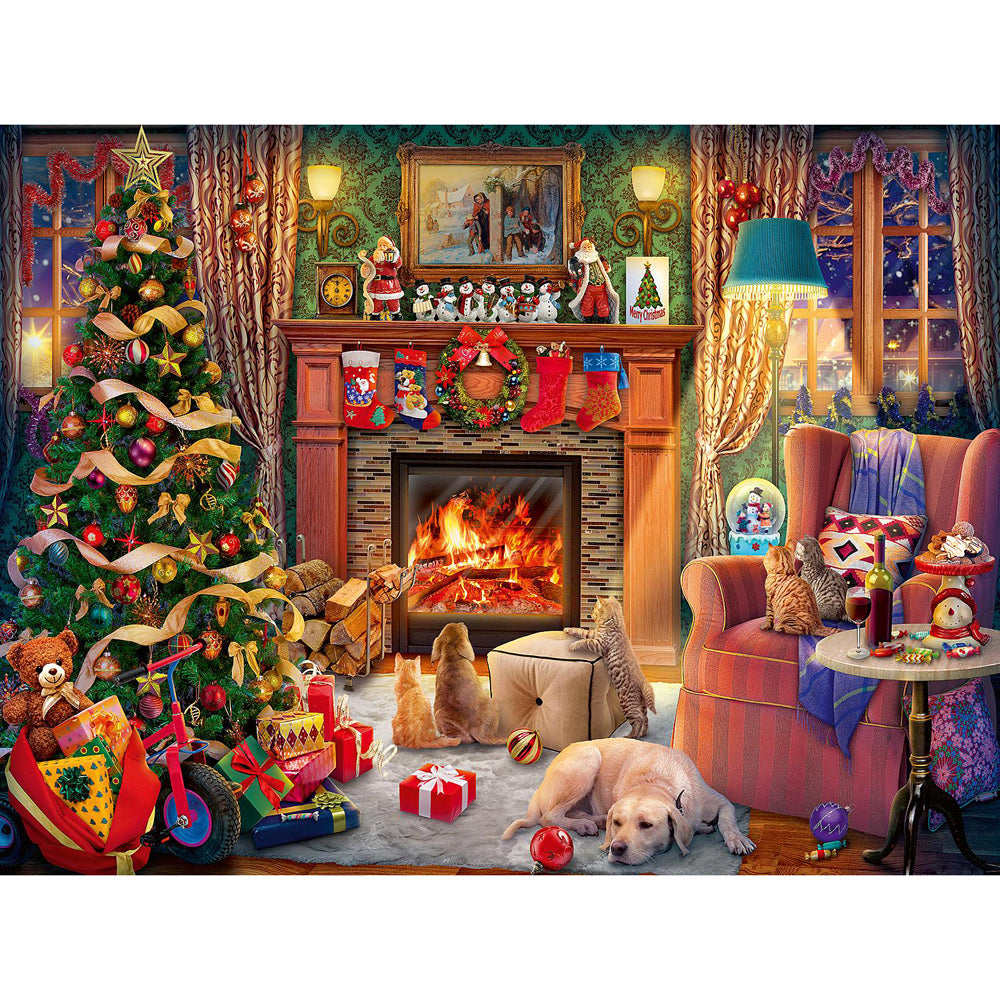 Ravensburger Christmas Eve Jigsaw Puzzle Set Adults (1500 Pieces)