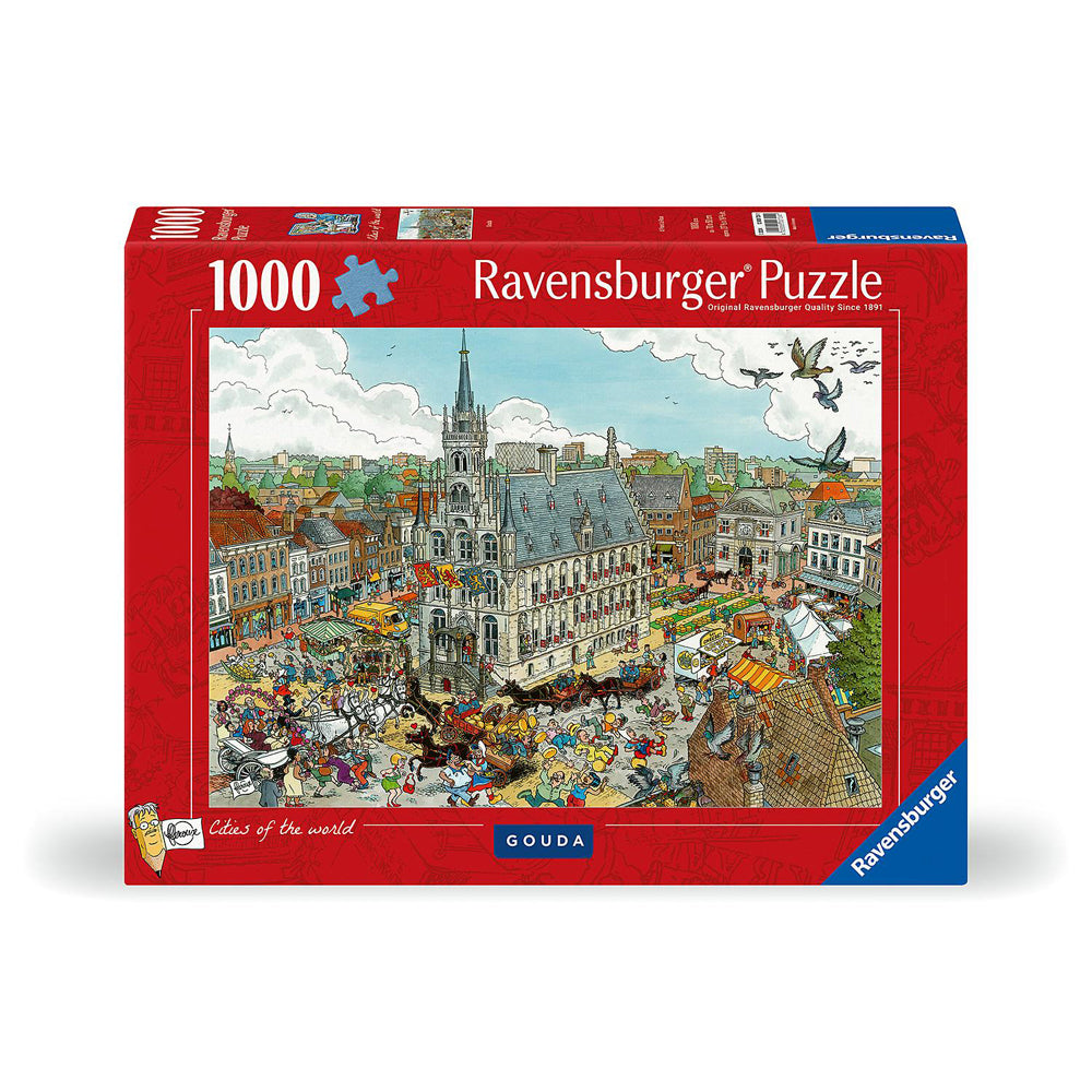 Ravensburger Gouda Family/Teens Floor Jigsaw Puzzle Game/Toy 70x50cm (1000 Pieces)