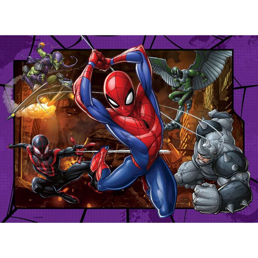 Ravensburger Spider-Man Bumper 4-Jigsaw Floor Puzzle Pack Kids/Children 5y+ — image 4