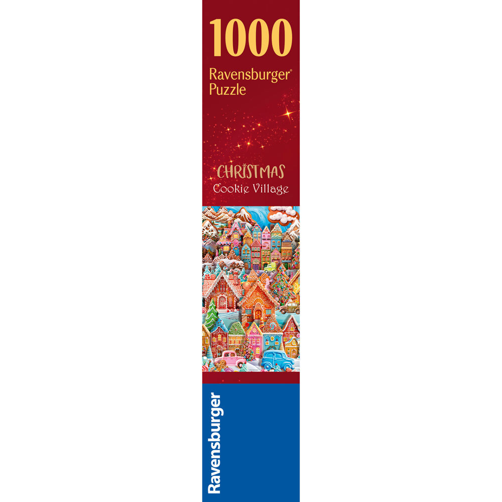 Ravensburger Christmas Cookie Village Jigsaw Puzzle Game 70x50cm 14y+ (1000 Pieces) — image 4