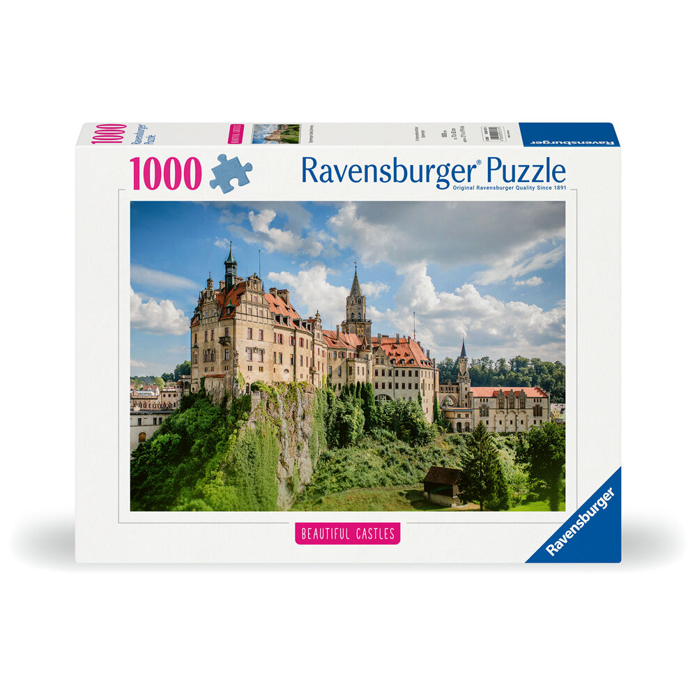 Ravensburger Sigmaringen Castle Germany Jigsaw Puzzle Game 70x50cm 14y+ (1000 Pieces)