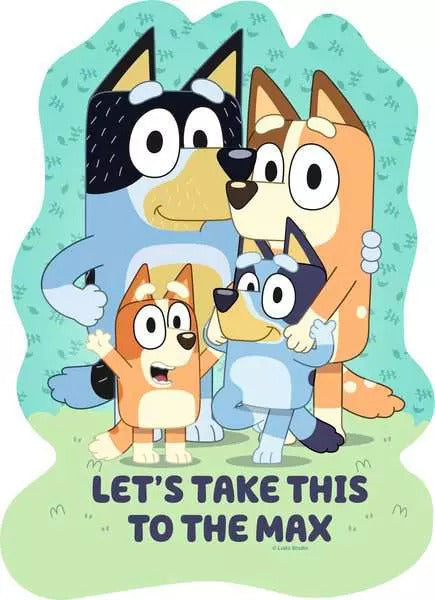Ravensburger Bluey Let's Do This Shaped Kids/Childrens Jigsaw Puzzle Set 4y+ — image 3