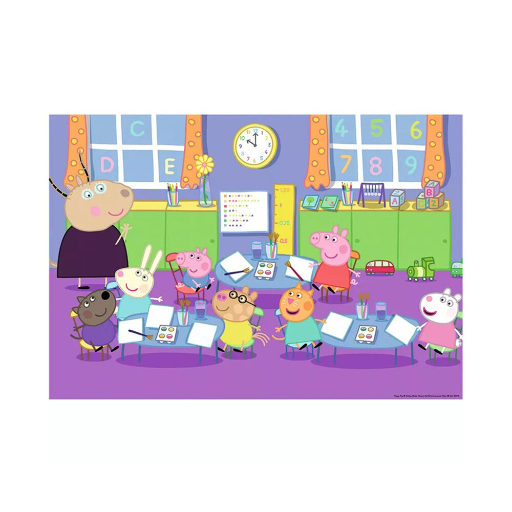 Ravensburger 24pc Ravensburger Peppa Pig Kids/Children Jigsaw Puzzle 37x 27cm 3y+ (2 Pack)