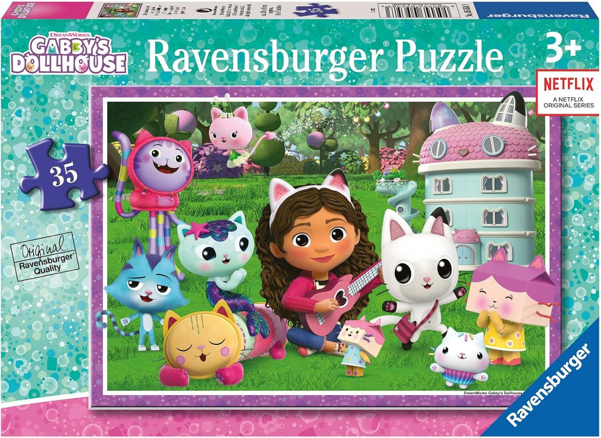 Ravensburger 35pc Gabbys Dollhouse Its Magical Kids Jigsaw Puzzle