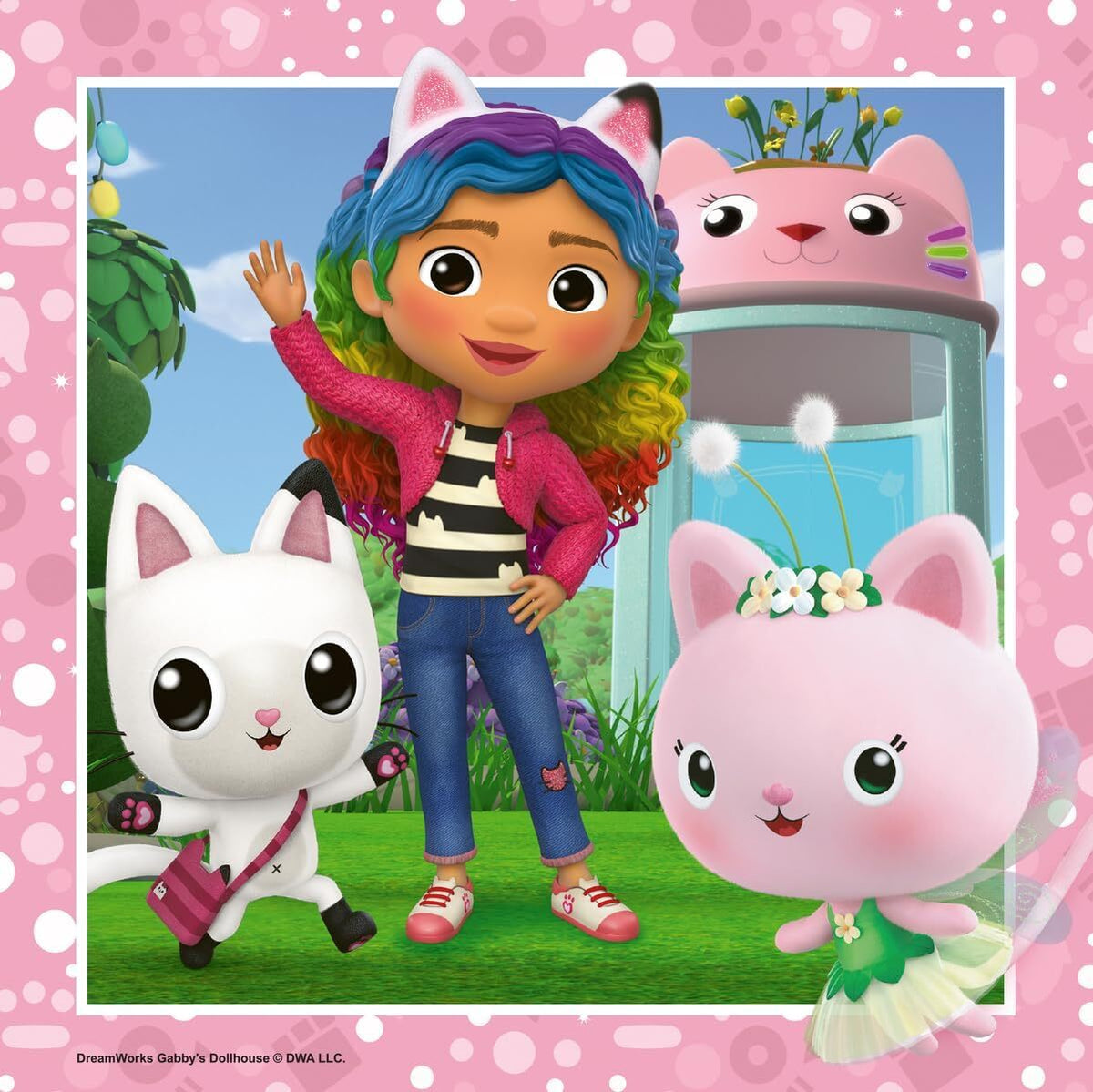 Ravensburger 3x49pc Ravensburger Gabby's Dollhouse It's Meow Time! Kids Jigsaw Puzzle Set 5y+ — image 4