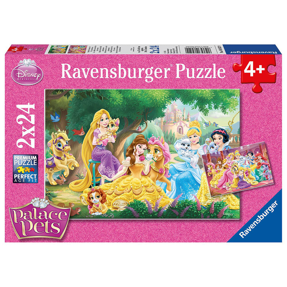 Ravensburger 2x24pc Ravensburger Best Friends of the Princess Jigsaw Puzzle Play Toy 4+