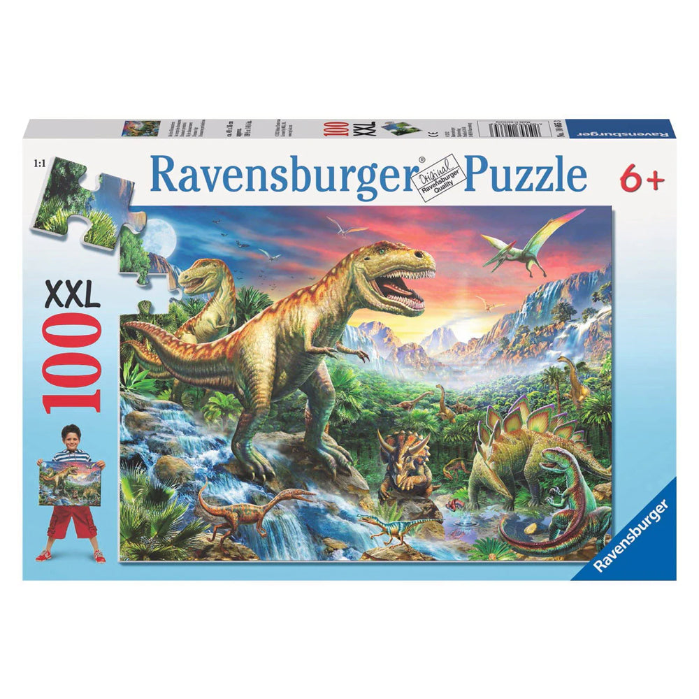 Ravensburger Time Of The Dinosaurs Kids/Childrens Jigsaw Puzzle Set 6y+ (100 Pieces)