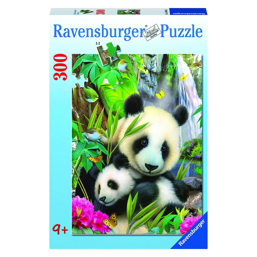 Ravensburger Cuddling Pandas Jigsaw Puzzle Interactive Play Toy 9+ (300 Pieces)