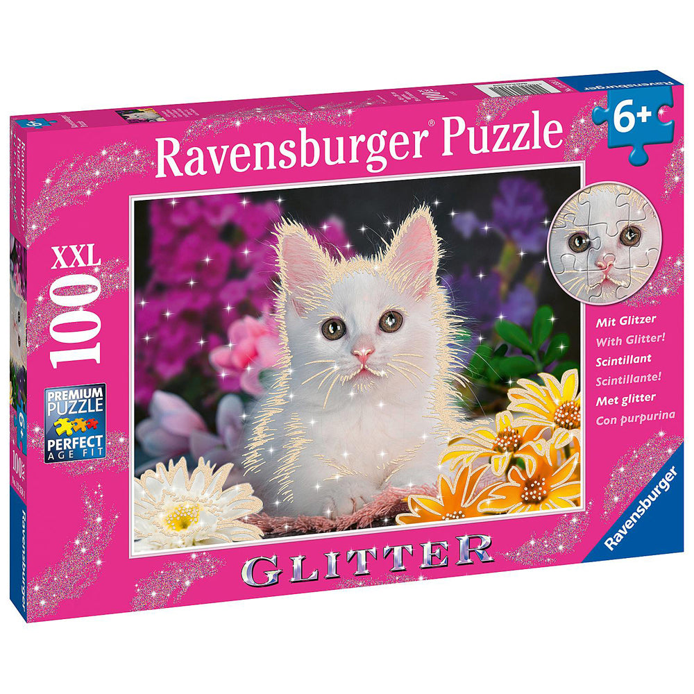 Ravensburger Glitter Cat Kids/Childrens Jigsaw Puzzle Play Toy 6+ (100 Pieces) — image 2