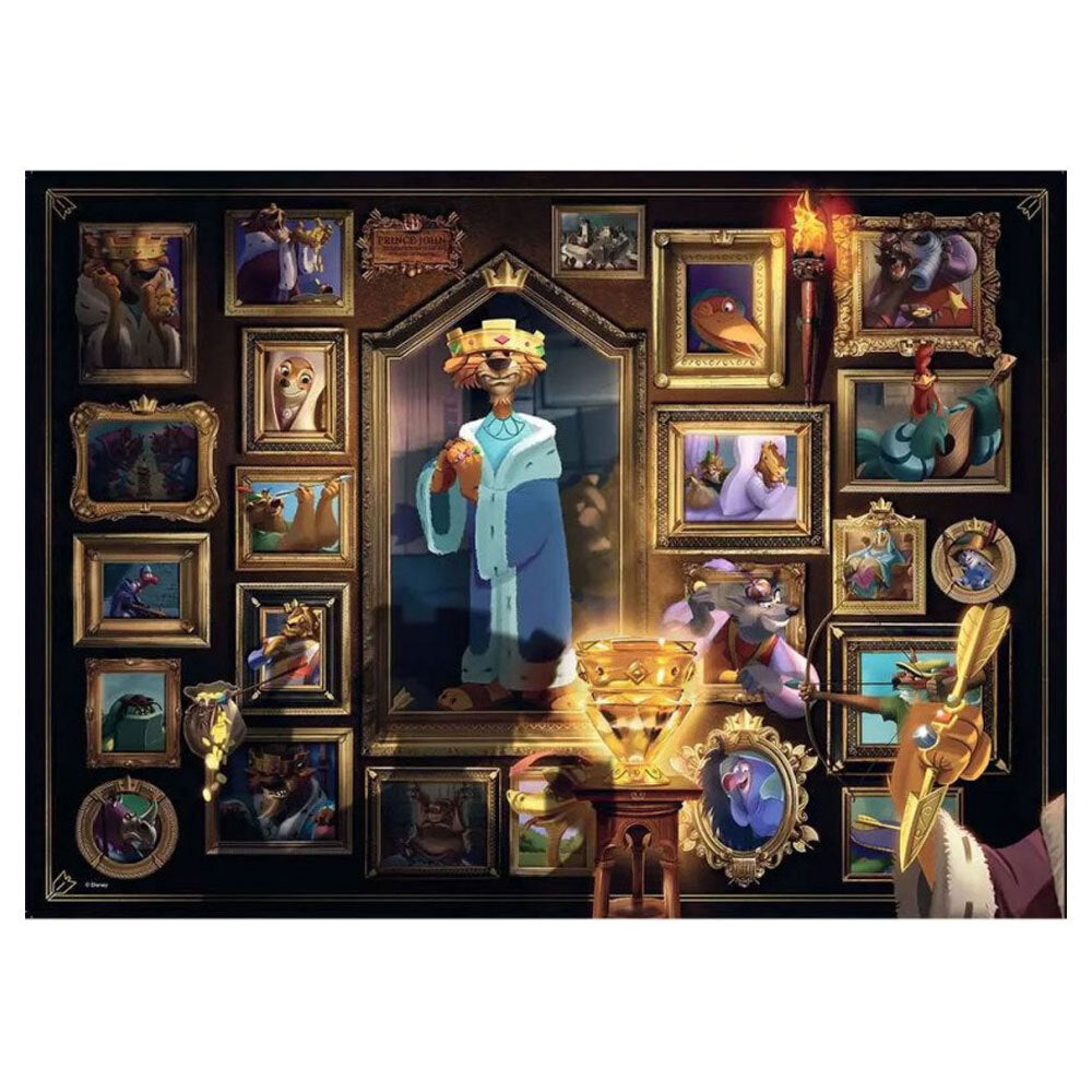 Ravensburger Villainous Prince John Jigsaw Puzzle Set Adults (1000 Pieces)
