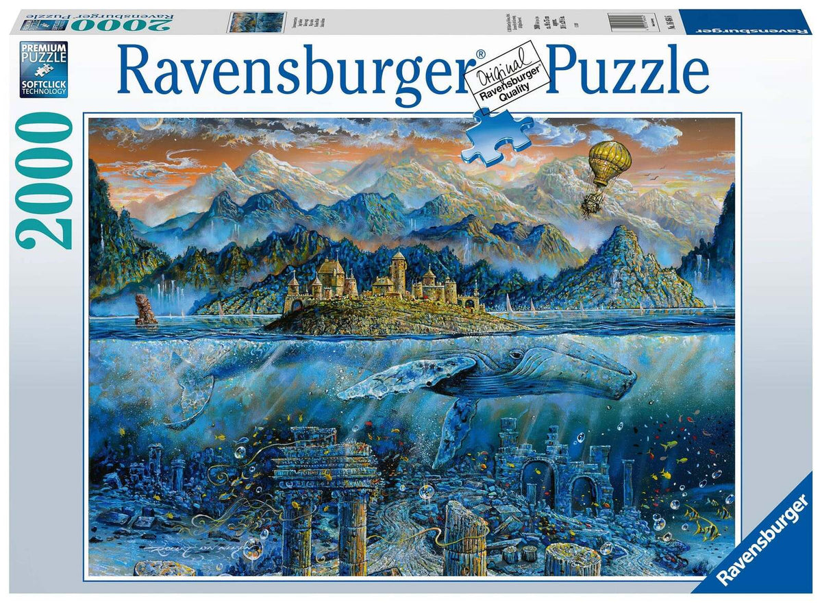 Ravensburger Wisdom Whale Adults Jigsaw Puzzle Set (2000 Pieces)